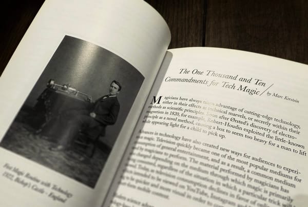 A photo of the Quarterly magazine, published by "Half Half Man".
